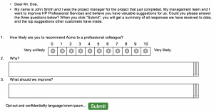 Customer Strategy (.net): Project closure survey