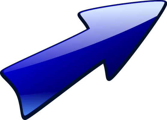 Upwards arrow